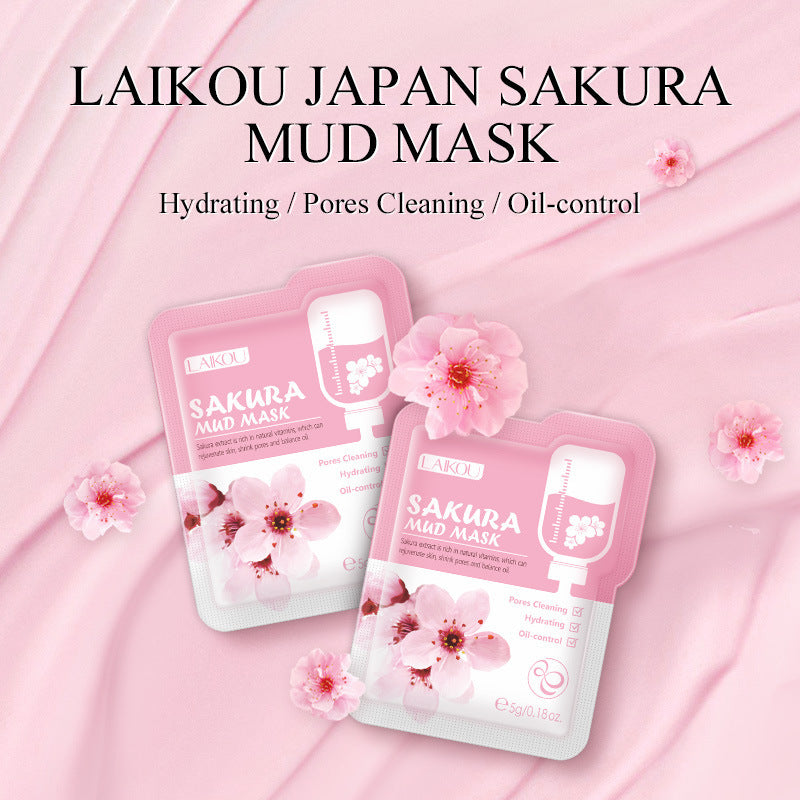 Matcha Green Clay Mask Pack 5g 12 packs, Moisturizing And Moisturizing